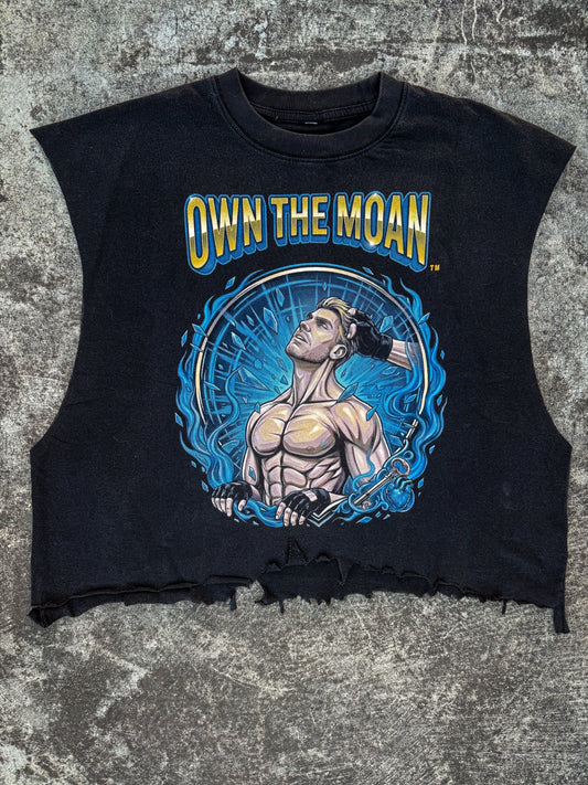 "OWN THE MOAN" Custom Cropped Cutoff