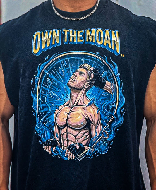 "OWN THE MOAN" Custom Cropped Cutoff